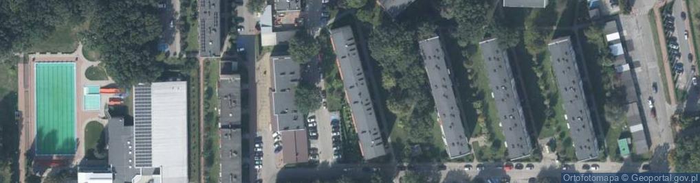 Zdjęcie satelitarne Klonowa ul.
