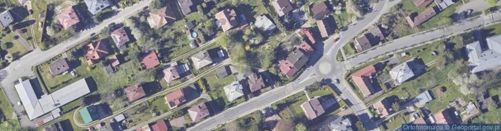 Zdjęcie satelitarne Kletówki ul.