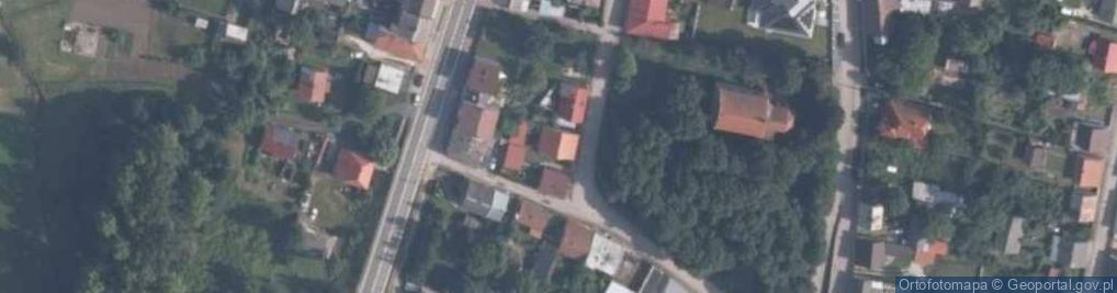 Zdjęcie satelitarne Klasztorna ul.