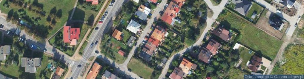 Zdjęcie satelitarne Klonowa ul.