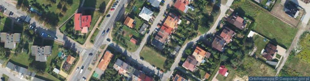Zdjęcie satelitarne Klonowa ul.