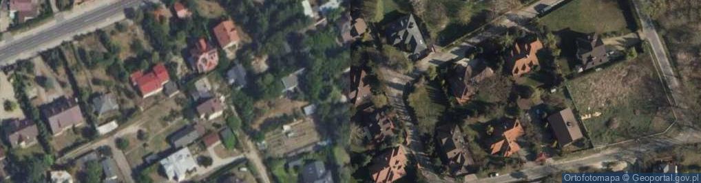 Zdjęcie satelitarne Klonowa ul.