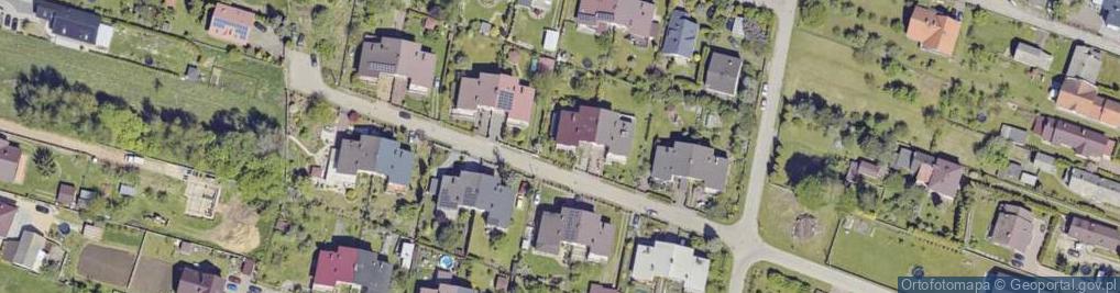 Zdjęcie satelitarne Klonowa ul.