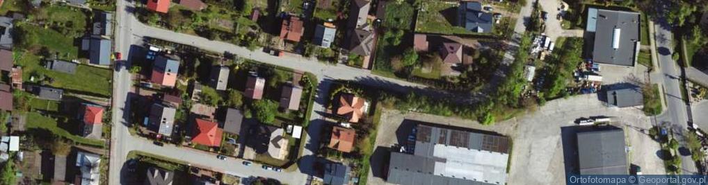 Zdjęcie satelitarne Klimeckiego Maurycego ul.
