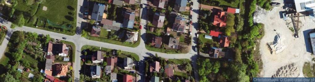 Zdjęcie satelitarne Klimeckiego Maurycego ul.