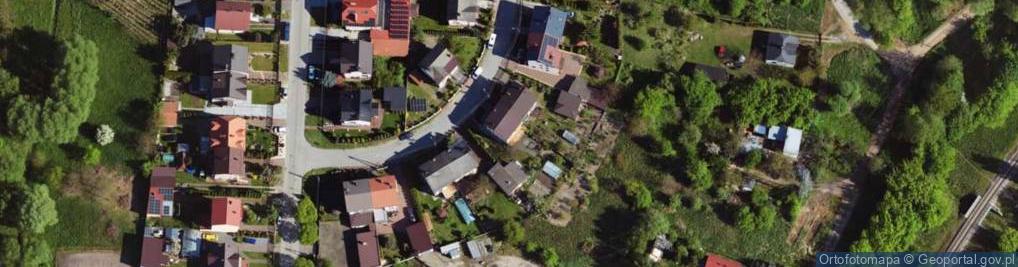Zdjęcie satelitarne Klimeckiego Maurycego ul.