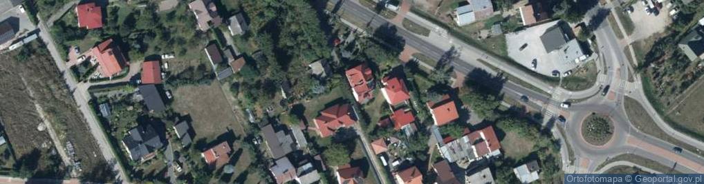 Zdjęcie satelitarne Kleeberga, gen. ul.