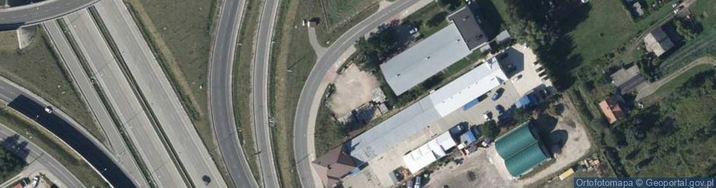 Zdjęcie satelitarne Klubowa ul.