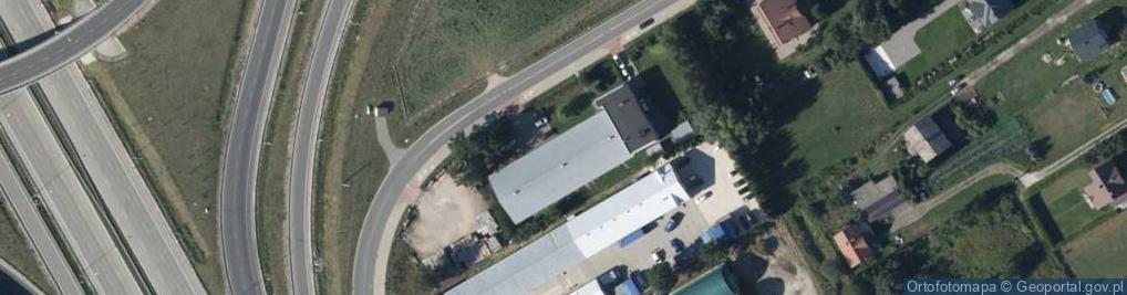 Zdjęcie satelitarne Klubowa ul.