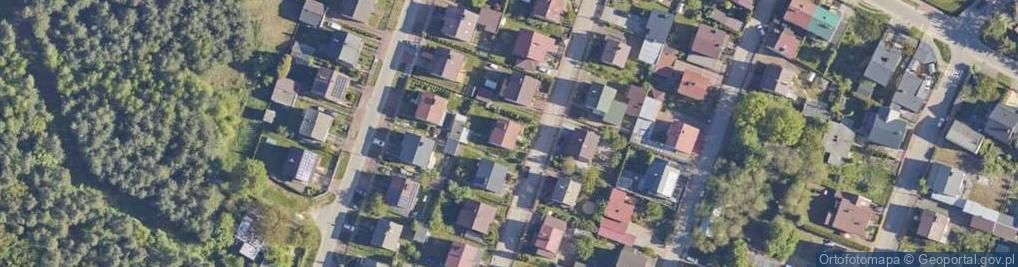 Zdjęcie satelitarne Klonowa ul.