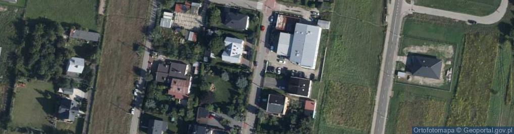 Zdjęcie satelitarne Klonowa ul.