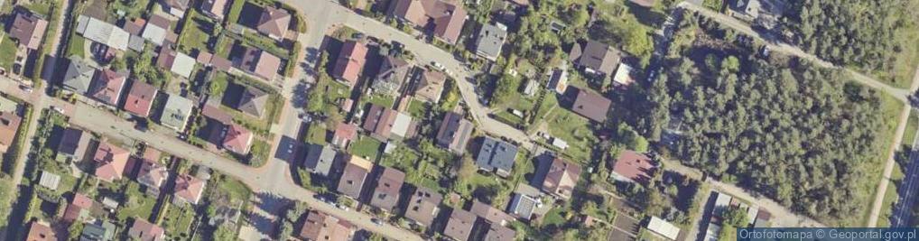 Zdjęcie satelitarne Klonowa ul.
