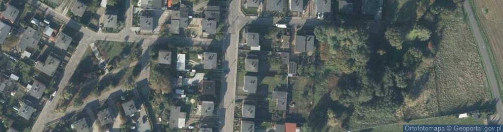Zdjęcie satelitarne Klonowa ul.