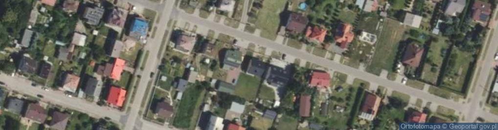 Zdjęcie satelitarne Klonowa ul.