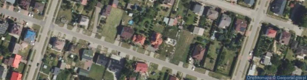 Zdjęcie satelitarne Klonowa ul.