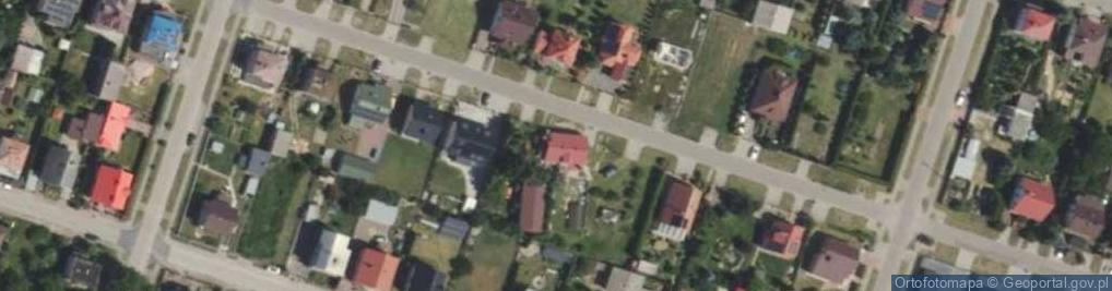 Zdjęcie satelitarne Klonowa ul.