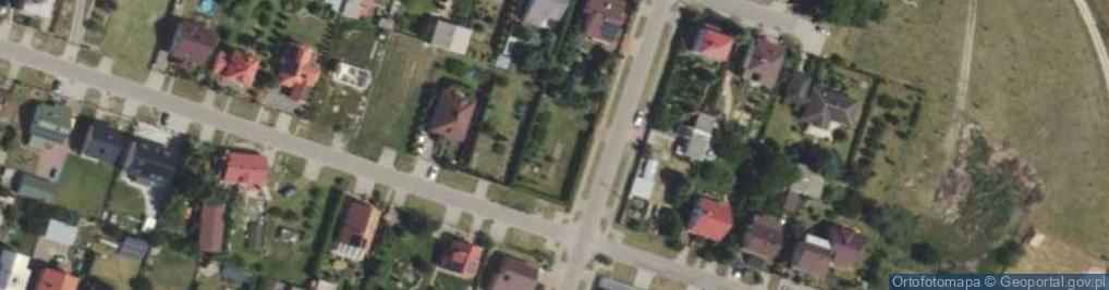 Zdjęcie satelitarne Klonowa ul.