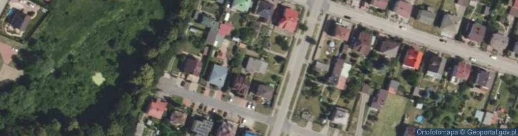 Zdjęcie satelitarne Klonowa ul.