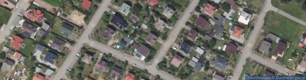 Zdjęcie satelitarne Klonowa ul.