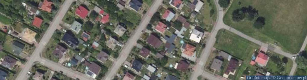 Zdjęcie satelitarne Klonowa ul.