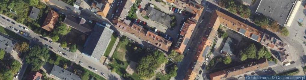 Zdjęcie satelitarne Klasztorna ul.