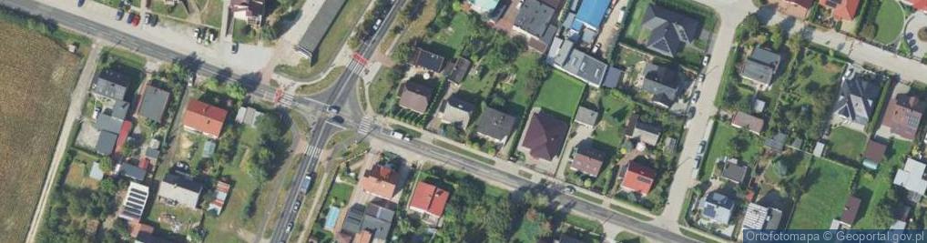 Zdjęcie satelitarne Klasztorna ul.