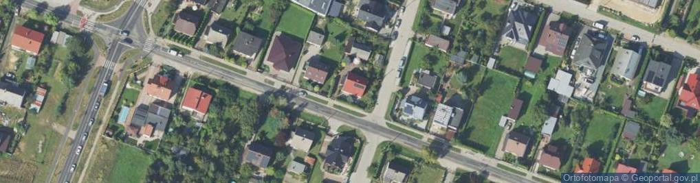 Zdjęcie satelitarne Klasztorna ul.