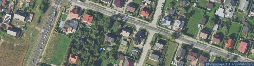 Zdjęcie satelitarne Klasztorna ul.