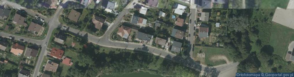 Zdjęcie satelitarne Klonowa ul.