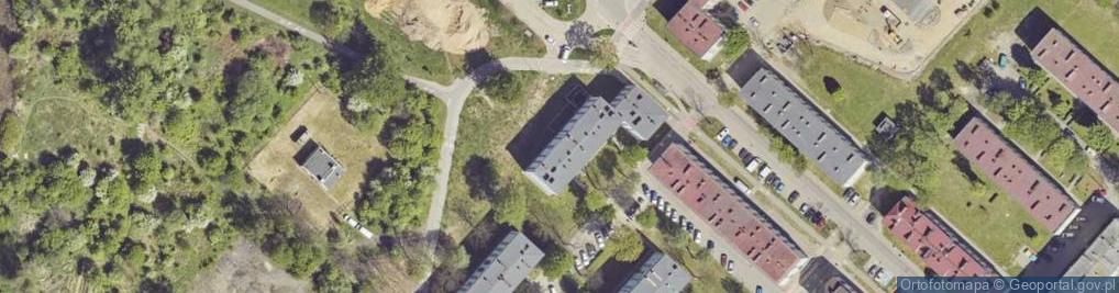 Zdjęcie satelitarne Kleeberga Franciszka, gen. ul.