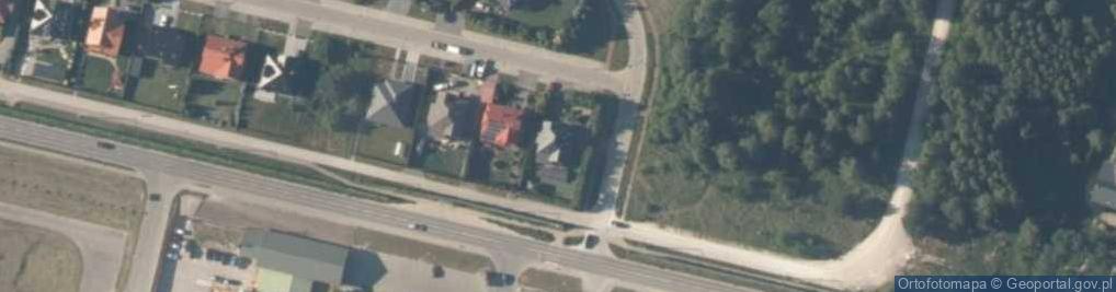 Zdjęcie satelitarne Klonowa ul.