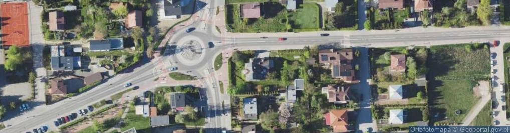 Zdjęcie satelitarne Klonowa ul.