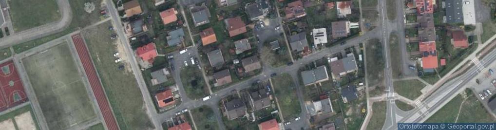 Zdjęcie satelitarne Klonowa ul.