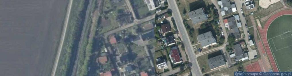 Zdjęcie satelitarne Klonowa ul.