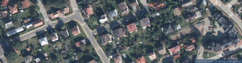 Zdjęcie satelitarne Klonowa ul.