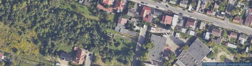 Zdjęcie satelitarne Klonowa ul.