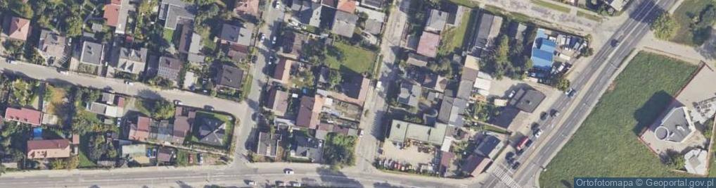 Zdjęcie satelitarne Klonowa ul.