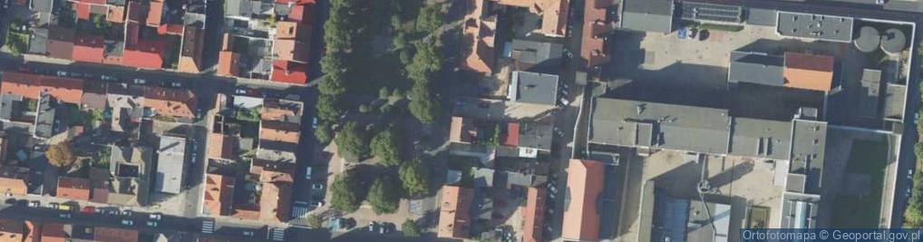 Zdjęcie satelitarne Klasztorna ul.