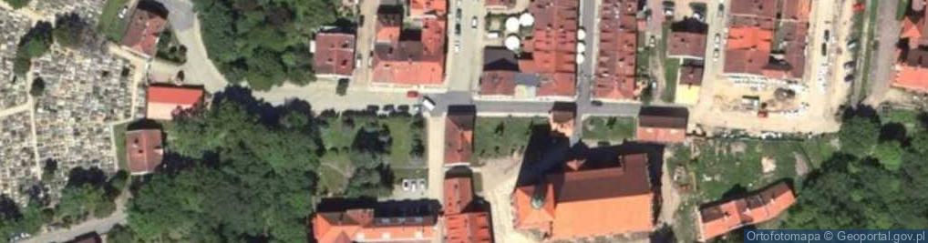 Zdjęcie satelitarne Klasztorna ul.