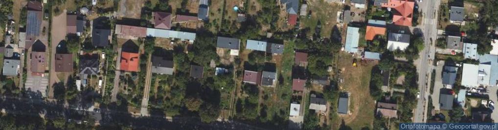 Zdjęcie satelitarne Klasztorna ul.