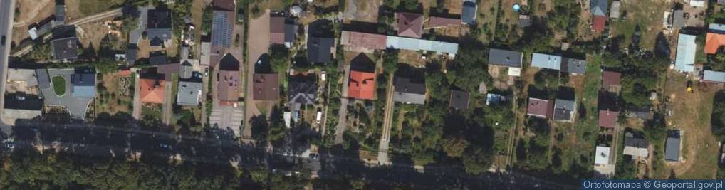 Zdjęcie satelitarne Klasztorna ul.