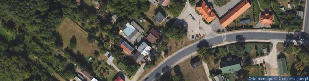 Zdjęcie satelitarne Klasztorna ul.
