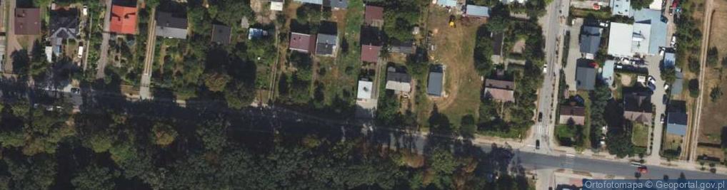 Zdjęcie satelitarne Klasztorna ul.