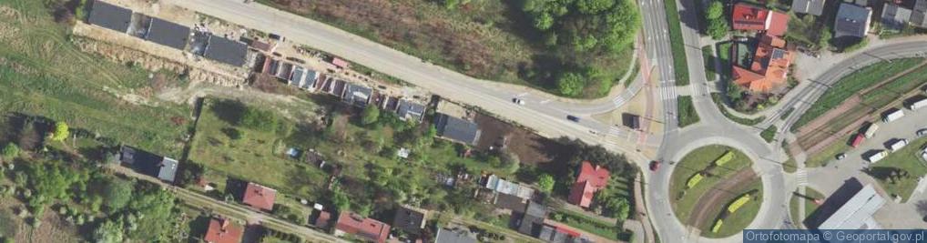 Zdjęcie satelitarne Klimontowska ul.