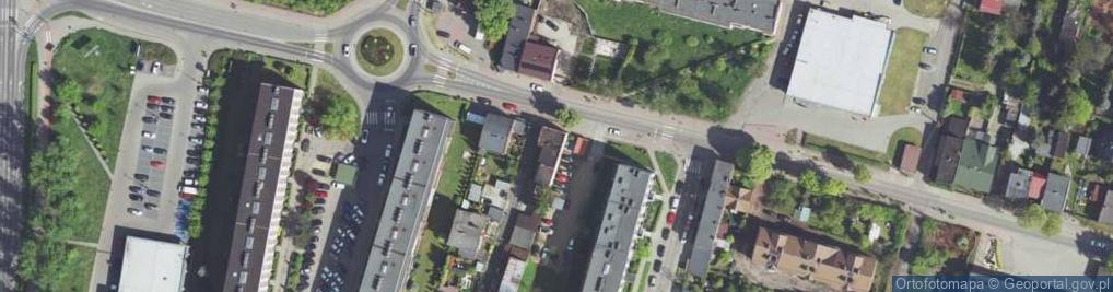 Zdjęcie satelitarne Klimontowska ul.
