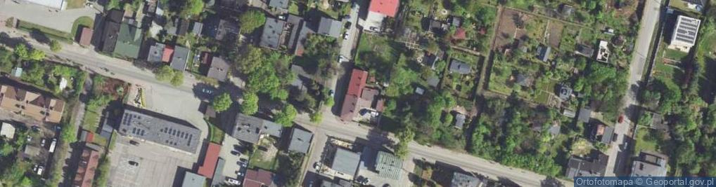 Zdjęcie satelitarne Klimontowska ul.