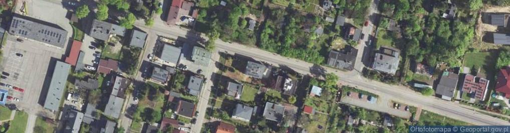 Zdjęcie satelitarne Klimontowska ul.