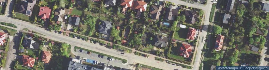 Zdjęcie satelitarne Klimontowska ul.