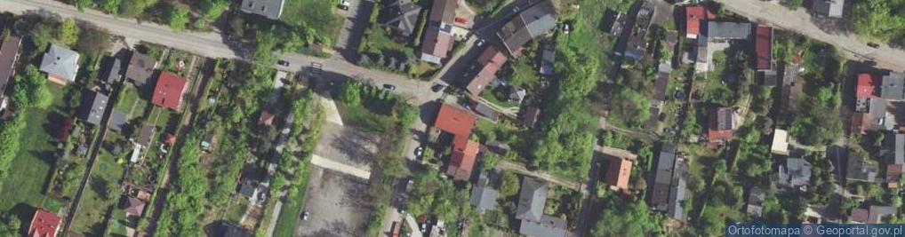 Zdjęcie satelitarne Klonowa ul.