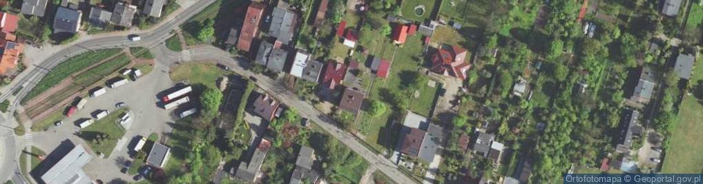 Zdjęcie satelitarne Klonowa ul.